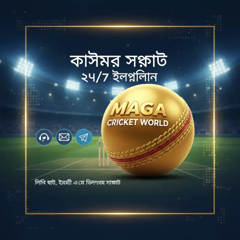 Maga Cricket World কাস্টমার সাপোর্ট এবং যোগাযোগ মাধ্যম